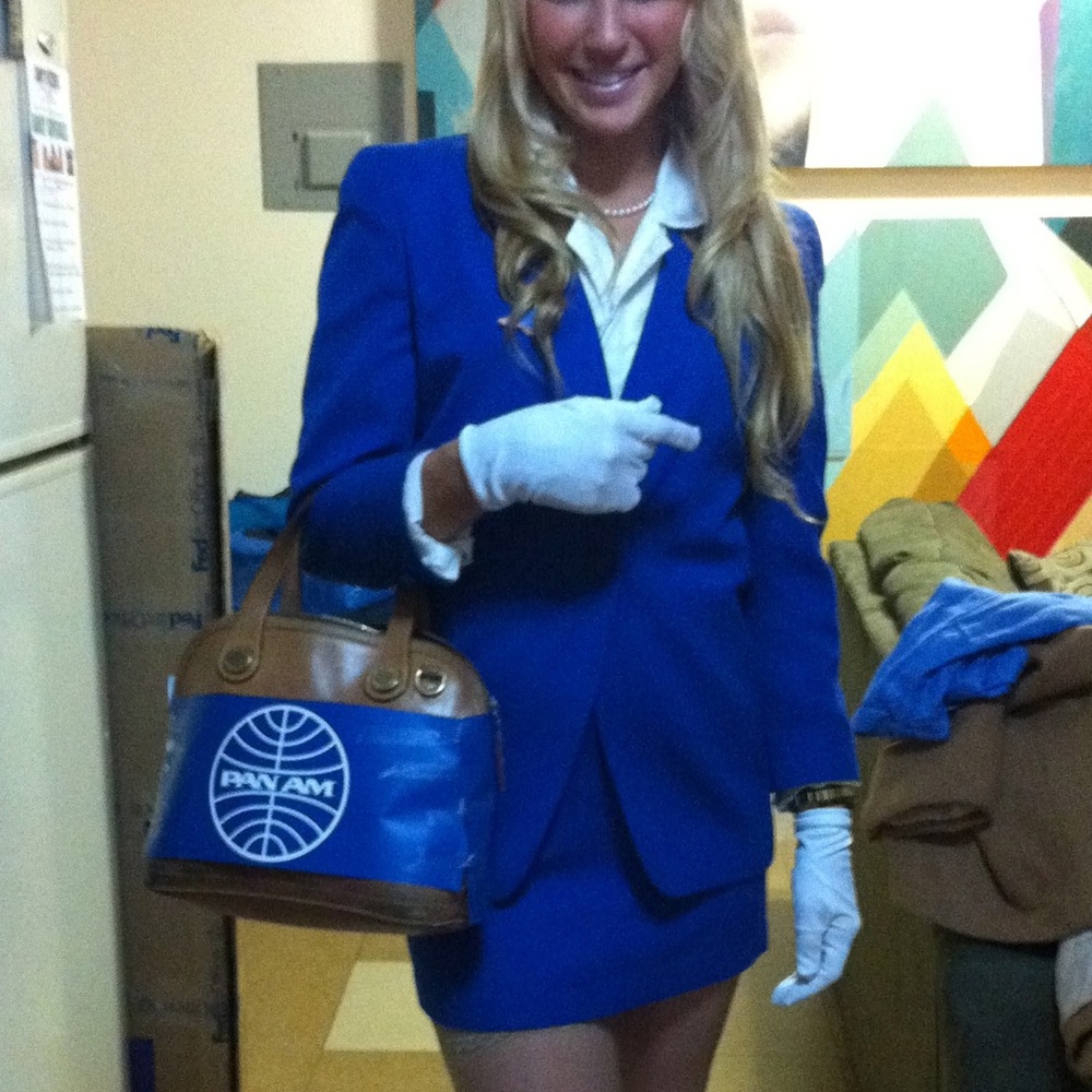 ❌SOLD❌Pan Am Royal Blue Skirt/Blazer Suit Halloween Costume